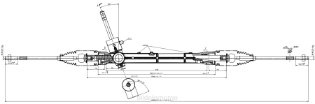 Amerikanske bildeler Norge - servostyringsstativ 40360-30400 XL4T2848 GEELY
