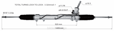 Bildeler Norge - servostyringsstativ lr005939 XL4T2835 LAND ROVER