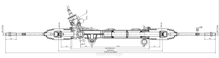 Bildeler lierskogen - servostyringsstativ 26079913 XL4T2713 BUICK
