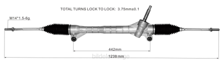 Bildeler Norge - servostyringsstativ 15896770 19133700 19178077 22729249 231813 25917902 89060251 XL4T2705 CHEVROLET