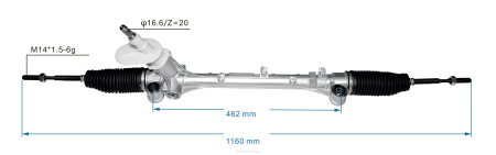 Bildeler lier - servostyringsstativ 26310429 XL4T2702 CHEVROLET