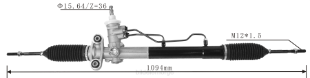 Bildeler lier - servostyringsstativ 96879493 96438534 96663816 XL4T2682 CHEVROLET