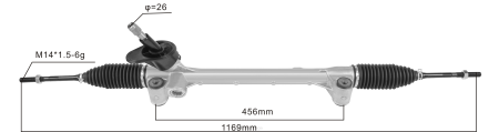 Bildeler på nett - servostyringsstativ 26257889 XL4T2701 CHEVROLET