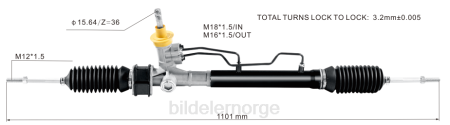 Bildeler på nett - servostyringsstativ s11-3400010bb 96518943 96518944 96879491 XL4T2681 CHEVROLET