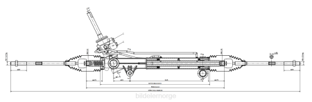 Billige bildeler Norge - servostyringsstativ 93732516 XL4T2699 CHEVROLET