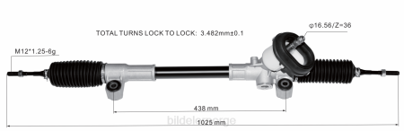 NBF bildeler Norge - servostyringsstativ 48001-4la0b 48001-8ga1a 48001-4la1b XL4T2810 DAIHATSU