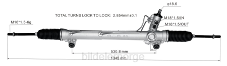 NBF bildeler Norge - servostyringsstativ 52089292ae XL4T2790 DODGE/CHRYSLER