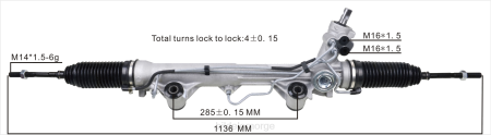 Bildeler Norge - servostyringsstativ f87z-3504-lc/rm XL4T2665 FORD