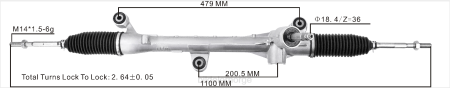 Amerikanske bildeler Norge - servostyringsstativ 53400-t7s-t01 53400-t7a-a03 XL4T2538 HONDA