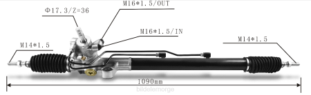 Bildeler førde - servostyringsstativ 53601-sda-a04 53601-sda-a02 53601-sdd-a03 XL4T2524 HONDA