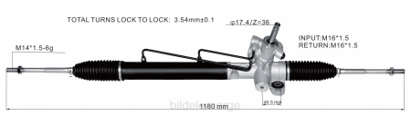 Bildeler på nett - servostyringsstativ 53601-slj-053 53601-slj-013 XL4T2541 HONDA
