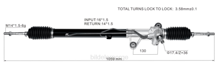 Bildeler stavanger - servostyringsstativ 53601-s04-e82 XL4T2536 HONDA