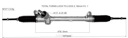 Billige bildeler Norge - servostyringsstativ 53400-t5r-a01 XL4T2849 HONDA