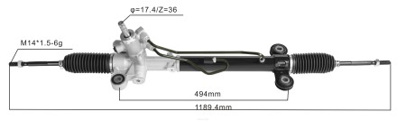 Billige bildeler Norge - servostyringsstativ 53601-stk-a02 53601-stk-a04 XL4T2529 HONDA