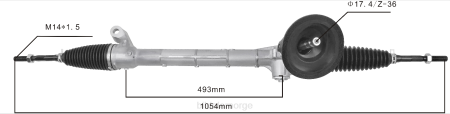 NBF bildeler Norge - servostyringsstativ 51336-s04-001 53400-t9a-003 XL4T2540 HONDA
