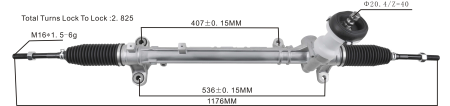 Amerikanske bildeler Norge - servostyringsstativ 56500-c5001 56500c5000 XL4T2728 HYUNDAI/KIA