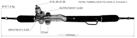 Amerikanske bildeler Norge - servostyringsstativ 57700-3j000 XL4T2768 HYUNDAI/KIA
