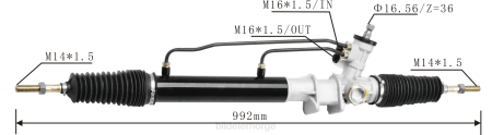 Bildeler førde - servostyringsstativ 0k60a-32-110 0k71c32110 XL4T2714 HYUNDAI/KIA
