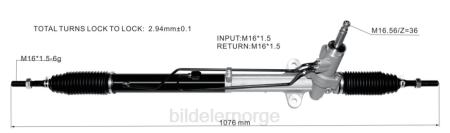 Bildeler førde - servostyringsstativ 577002t250 577002t030 577002t130 XL4T2744 HYUNDAI/KIA