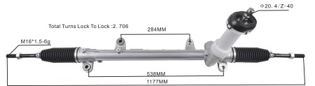 Bildeler lier - servostyringsstativ 56500-d3100 56500-d7100 XL4T2752 HYUNDAI/KIA