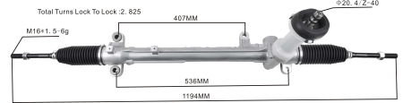 Bildeler mosby - servostyringsstativ 56500-c5100 XL4T2727 HYUNDAI/KIA