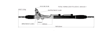 Bildeler på nett - servostyringsstativ 57700-5k100 57700-3k230 57700-3k220 XL4T2771 HYUNDAI/KIA