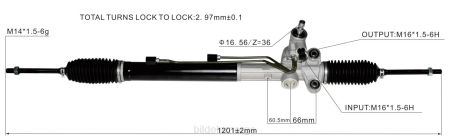 NBF bildeler Norge - servostyringsstativ 577003m300 577003m000 XL4T2770 HYUNDAI/KIA