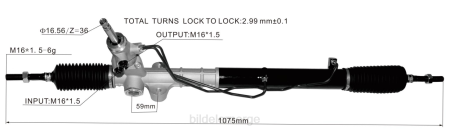 NBF bildeler Norge - servostyringsstativ 57700-2s100 57700-2s000 XL4T2750 HYUNDAI/KIA