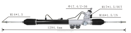 Bildeler førde - servostyringsstativ 8-97946130-1 XL4T2604 ISUZU