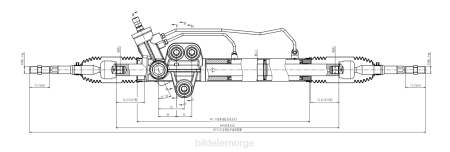 Bildeler lierskogen - servostyringsstativ 8-97239781-2 XL4T2613 ISUZU