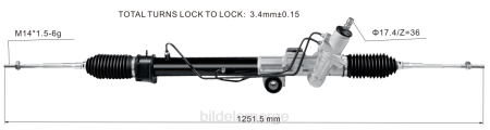 Bildeler stavanger - servostyringsstativ 8-97943520-1 XL4T2606 ISUZU