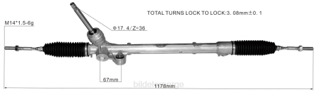 Bildeler Norge - servostyringsstativ tk48-32-110a tk48-32-110b tk48-32-110c XL4T2635 MAZDA