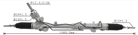 Bildeler lierskogen - servostyringsstativ eg21-32110r0j XL4T2633 MAZDA