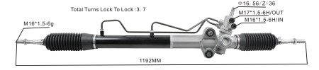 Bildeler førde - servostyringsstativ mr374892 mr554233 XL4T2544 MITSUBISHI