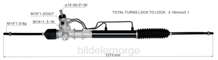 Bildeler lier - servostyringsstativ mr319766 XL4T2562 MITSUBISHI