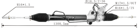 Bildeler lier - servostyringsstativ mr333502 4410a409 XL4T2542 MITSUBISHI