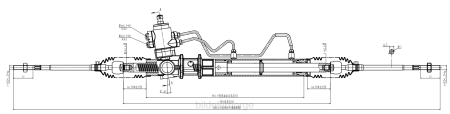 Bildeler på nett - servostyringsstativ mb911897 XL4T2551 MITSUBISHI