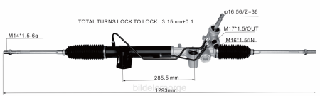 Billige bildeler Norge - servostyringsstativ 4410a259 XL4T2559 MITSUBISHI