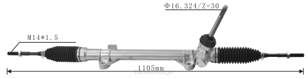 Amerikanske bildeler Norge - servostyringsstativ 48001-4bg0a XL4T2588 NISSAN
