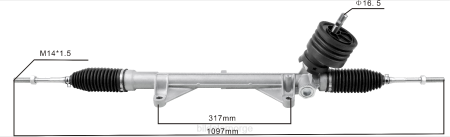 Amerikanske bildeler Norge - servostyringsstativ 48001-cy010 48001-cy01a XL4T2598 NISSAN