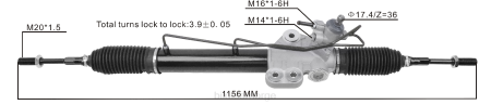 Amerikanske bildeler Norge - servostyringsstativ 49001-600 49001-vz10a XL4T2568 NISSAN