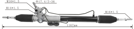Bildeler Norge - servostyringsstativ 49200-3x03a XL4T2585 NISSAN