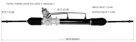 Bildeler lier - servostyringsstativ 49001-2w305 XL4T2602 NISSAN