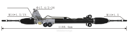 Bildeler lierskogen - servostyringsstativ 49001-cg101 XL4T2573 NISSAN