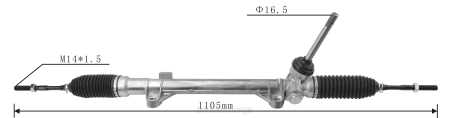 Bildeler mosby - servostyringsstativ 48001-jg00a 48001-jg00b XL4T2587 NISSAN