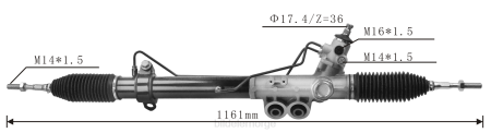 Bildeler stavanger - servostyringsstativ 49001-4kd0a 49001-4kd1a XL4T2566 NISSAN