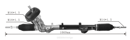 Bildeler lierskogen - servostyringsstativ 49001-6615r 49001-0075r 49001-0125r 49001-2993r 49001-4807r 49001-6557r 49001-2996r XL4T2803 RENAULT