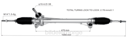 Bildeler lierskogen - servostyringsstativ 23863012 XL4T2833 ROEWE