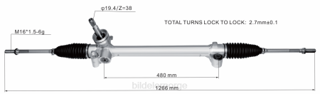 Billige bildeler Norge - servostyringsstativ 10291461 XL4T2829 ROEWE