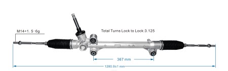 Bildeler førde - servostyringsstativ 48500-52s00 XL4T2624 SUZUKI